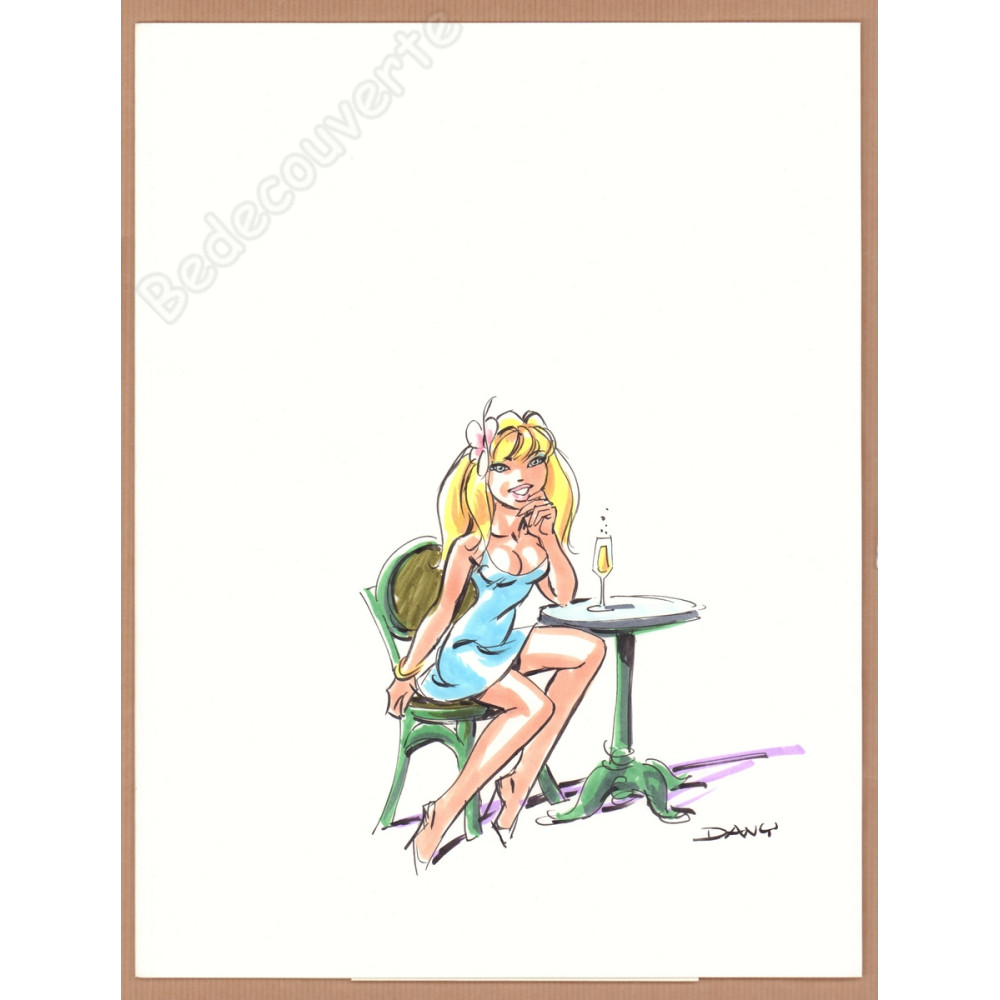 Dany - Portfolio Il était 7 fois n°19 + Dédicace couleur n°59/77