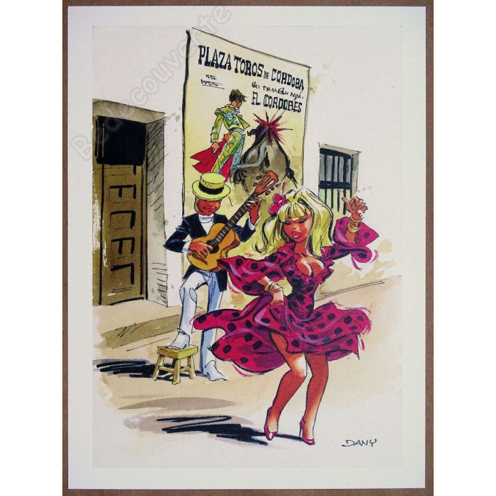 Dany - Portfolio Il était 7 fois n°19 + Dédicace couleur n°50/77