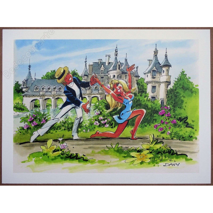 Dany - Portfolio Il était 7 fois n°19 + Dédicace couleur n°50/77