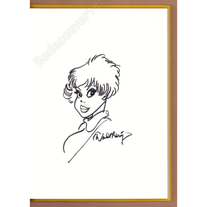 Walthéry - Artbook 69 by F. Walthéry 2 Version Jaune + Dédicace 14/30