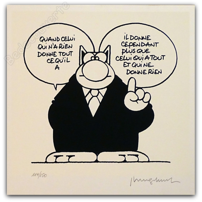 Geluck - Le Chat Celui qui n'a rien