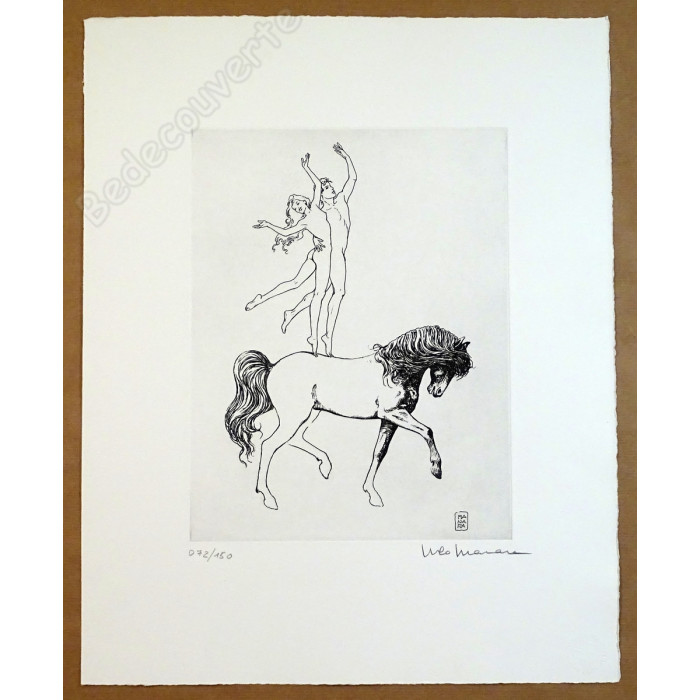 Manara - Estampe imprimée en eau-forte n°04