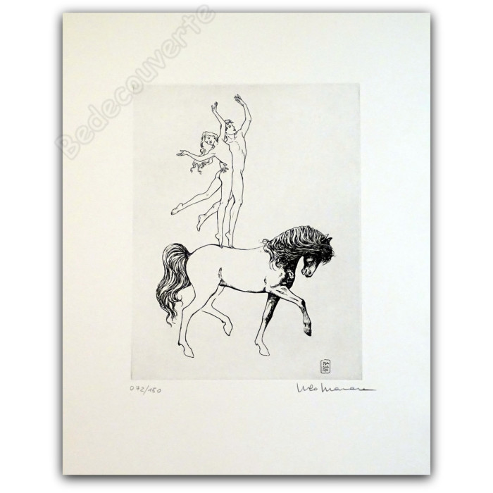 Manara - Estampe imprimée en eau-forte n°04