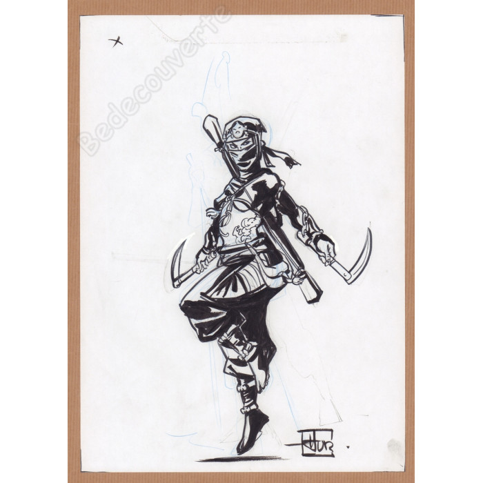 Hub - Dessin Original Okko Ninja