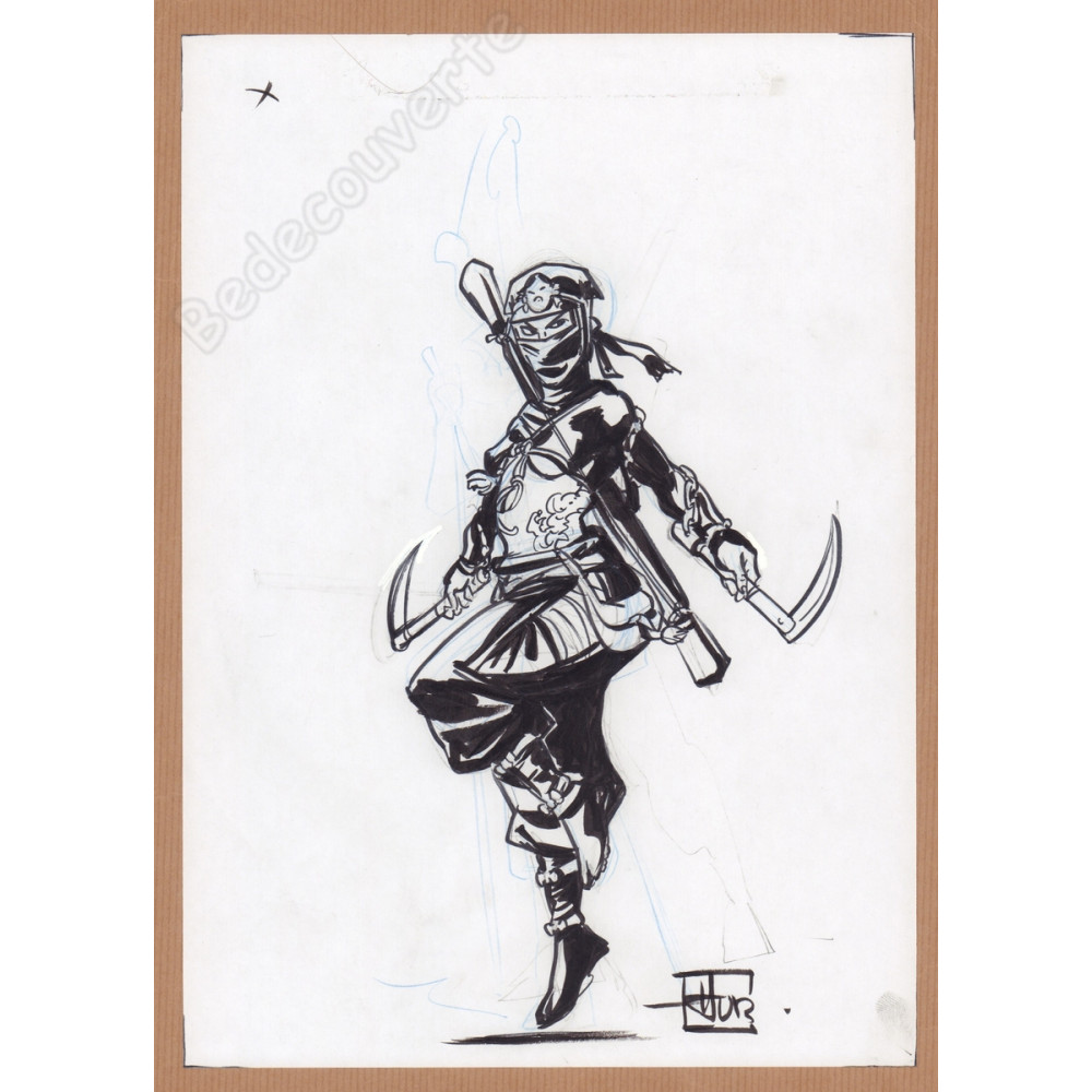 Hub - Dessin Original Okko Ninja