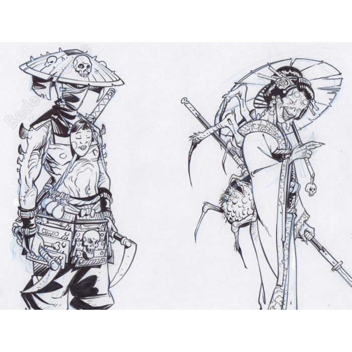 Hub - Dessin Original OKKO Les Onis