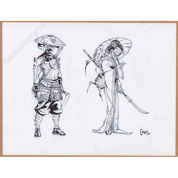 Hub - Dessin Original OKKO Les Onis