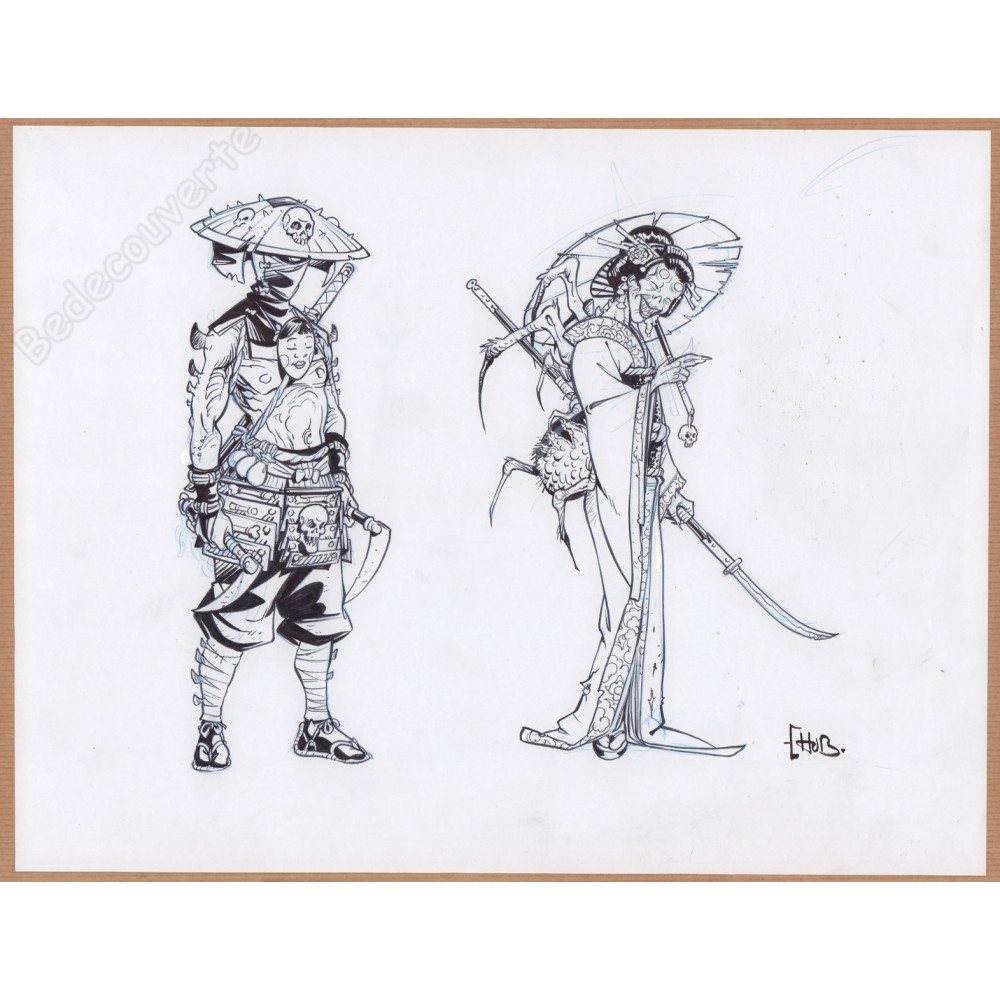 Hub - Dessin Original OKKO Les Onis