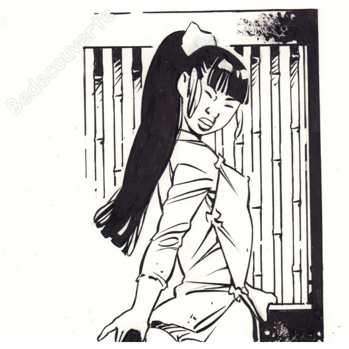 Michetz - Dessin Original Kogaratsu Geisha