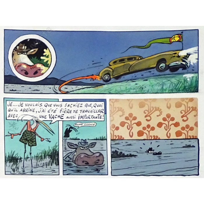 De Moor Johan - Planche Originale La Vache Le Mauvais Goût De La Vengeance pl.29