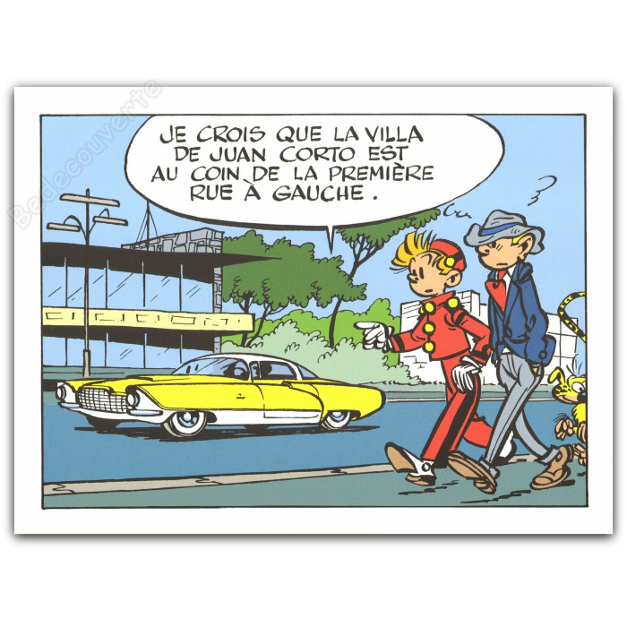 Franquin - Portfolio Belles mécaniques Spirou et Fantasio