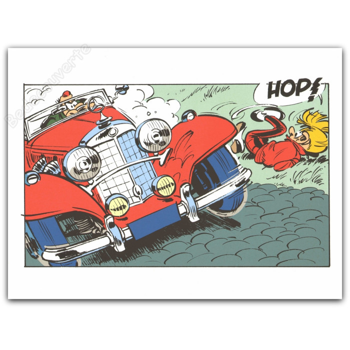 Franquin - Portfolio Belles mécaniques Spirou et Fantasio