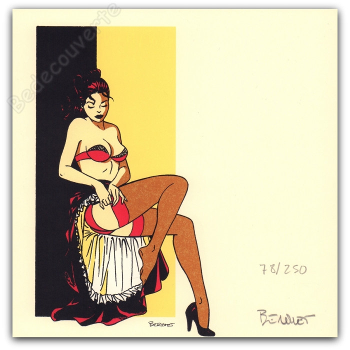 Berthet - Pin-up Porte-Jarretelle