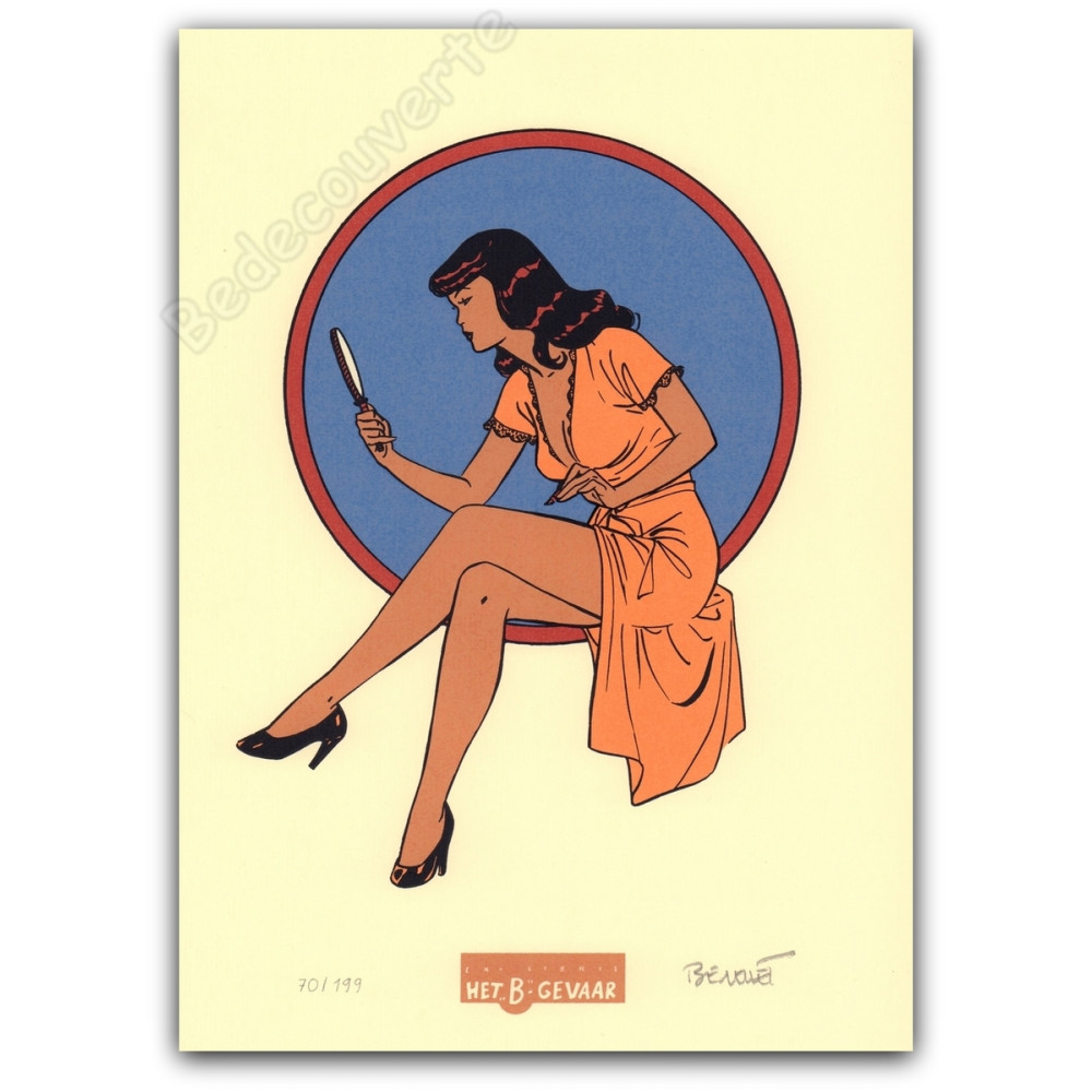 Berthet - Flying Dottie Robe Orange