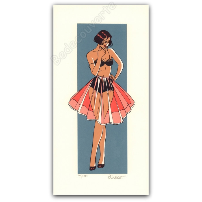 Berthet - Pin-up Tutu Rose
