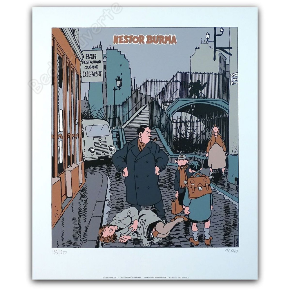 Tardi - Nestor Burma Bar Dienst
