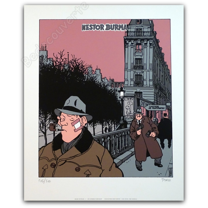 Tardi - Nestor Burma Cimetière Montmartre 1991