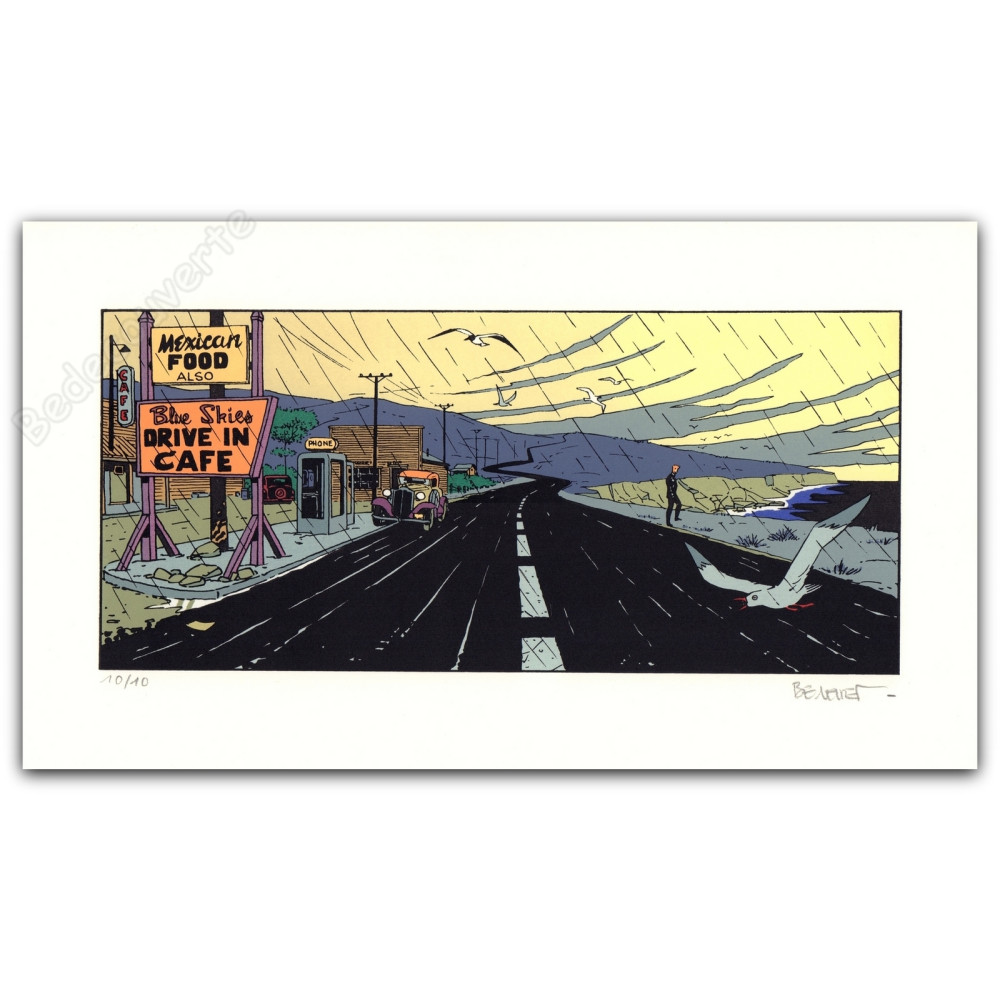 Berthet - Blue Skies Drive In Cafe