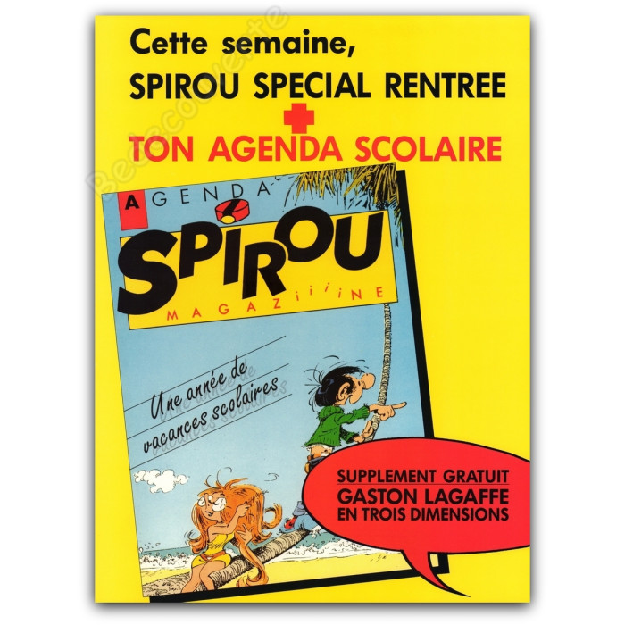 Franquin - Gaston Lagaffe Spirou Magazine