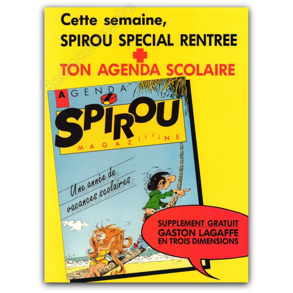 Franquin - Gaston Lagaffe Spirou Magazine