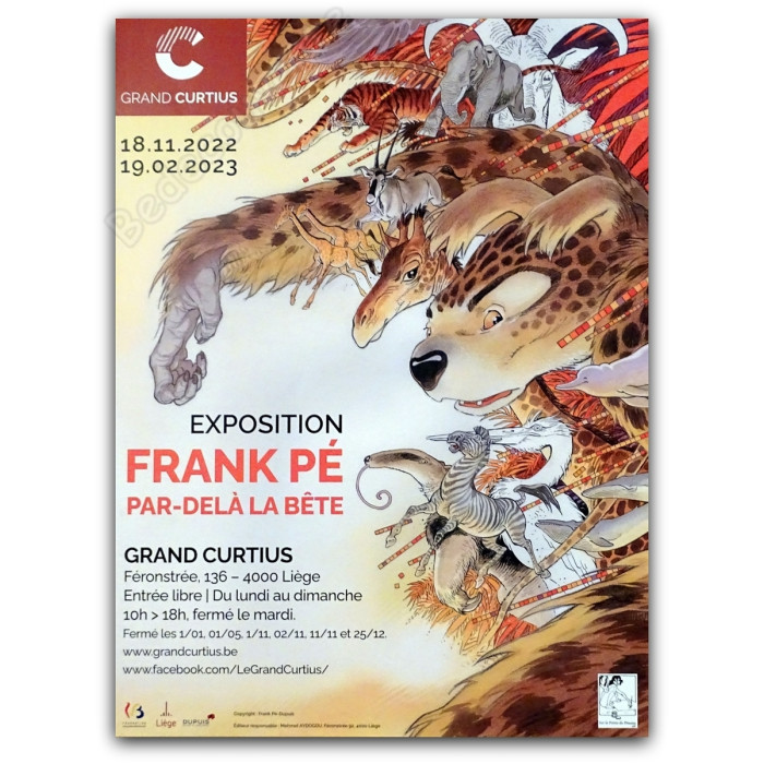 Frank Pé - Exposition Par-Delà La Bête