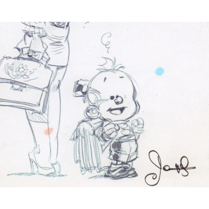 Verlinden Dan - Dessin Original Le Petit Spirou