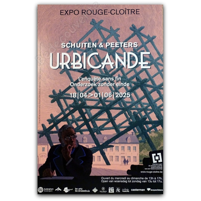 Schuiten - Exposition Urbicande de Bruxelles 2025