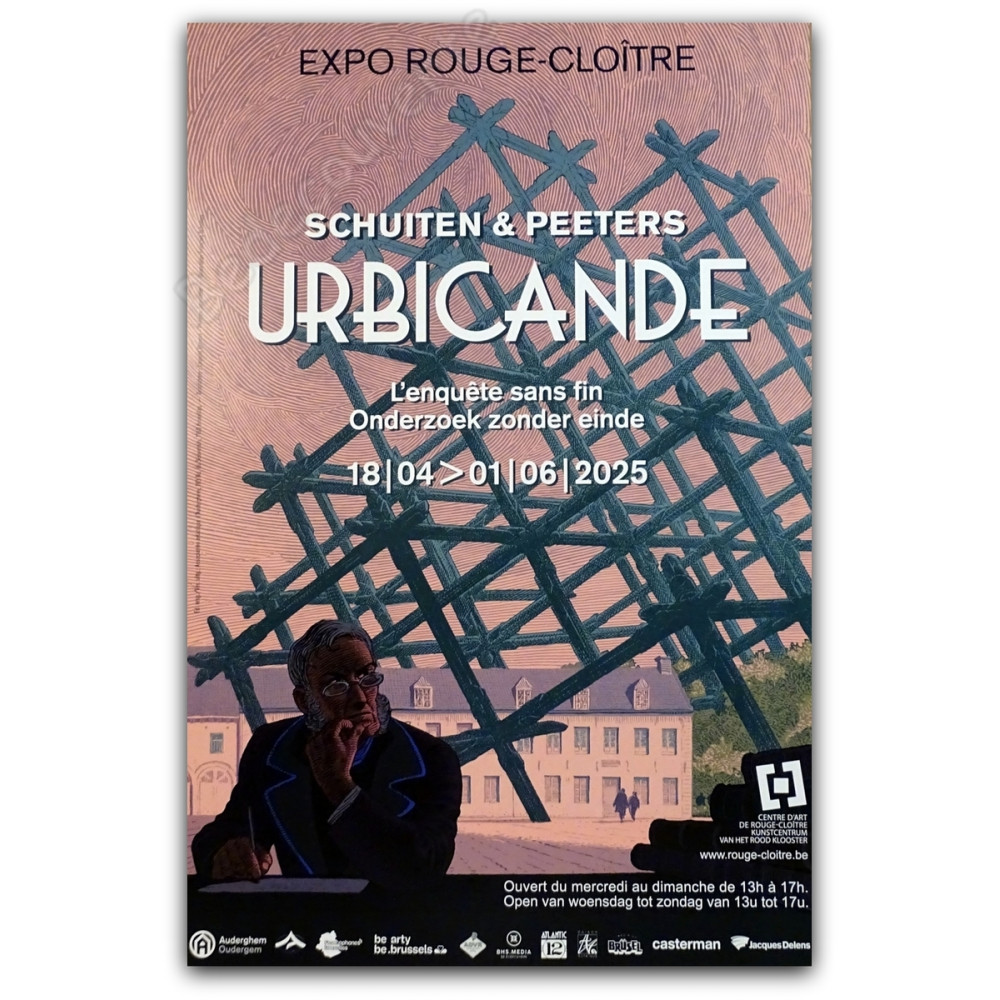 Schuiten - Exposition Urbicande de Bruxelles 2025