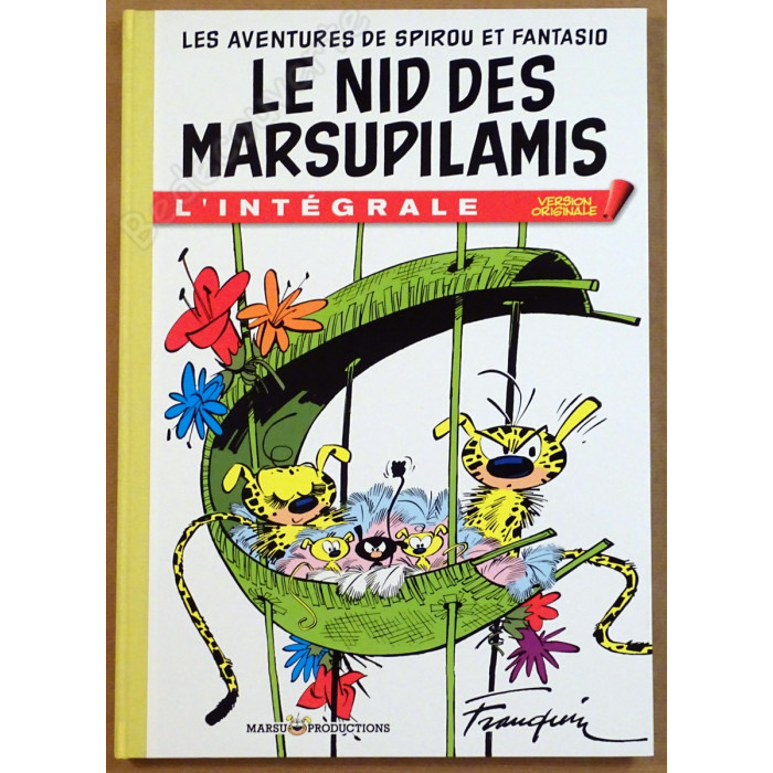 Franquin - Spirou et Fantasio Le nid des Marsupilamis L'intégrale Tirage de luxe