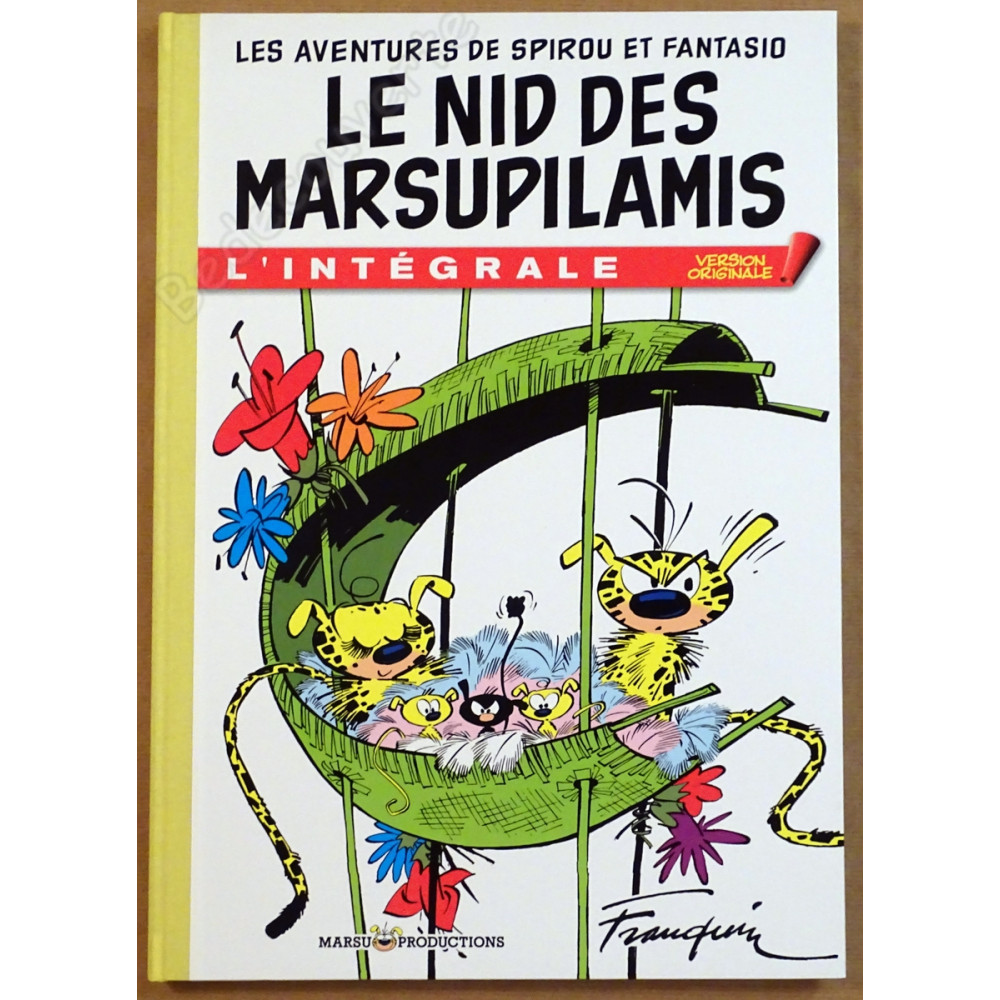 Franquin - Spirou et Fantasio Le nid des Marsupilamis L'intégrale Tirage de luxe