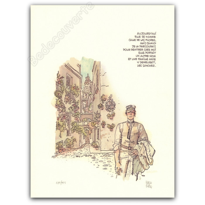 Pratt - Corto Maltese en Cordoba signé