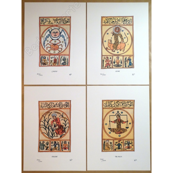 Hugo Pratt - Portfolio Al Kitab Al-Bulhan Astrologia