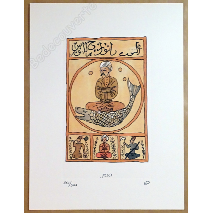 Hugo Pratt - Portfolio Al Kitab Al-Bulhan Astrologia