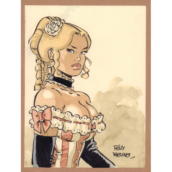 Meynet Félix - Dessin original Sauvage - D