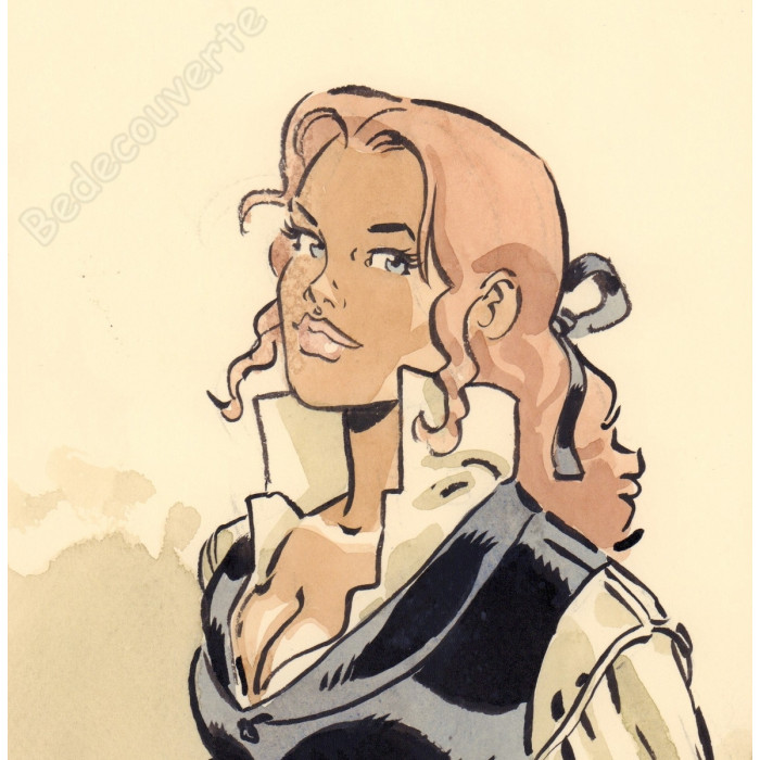 Meynet Félix - Dessin original Sauvage - E