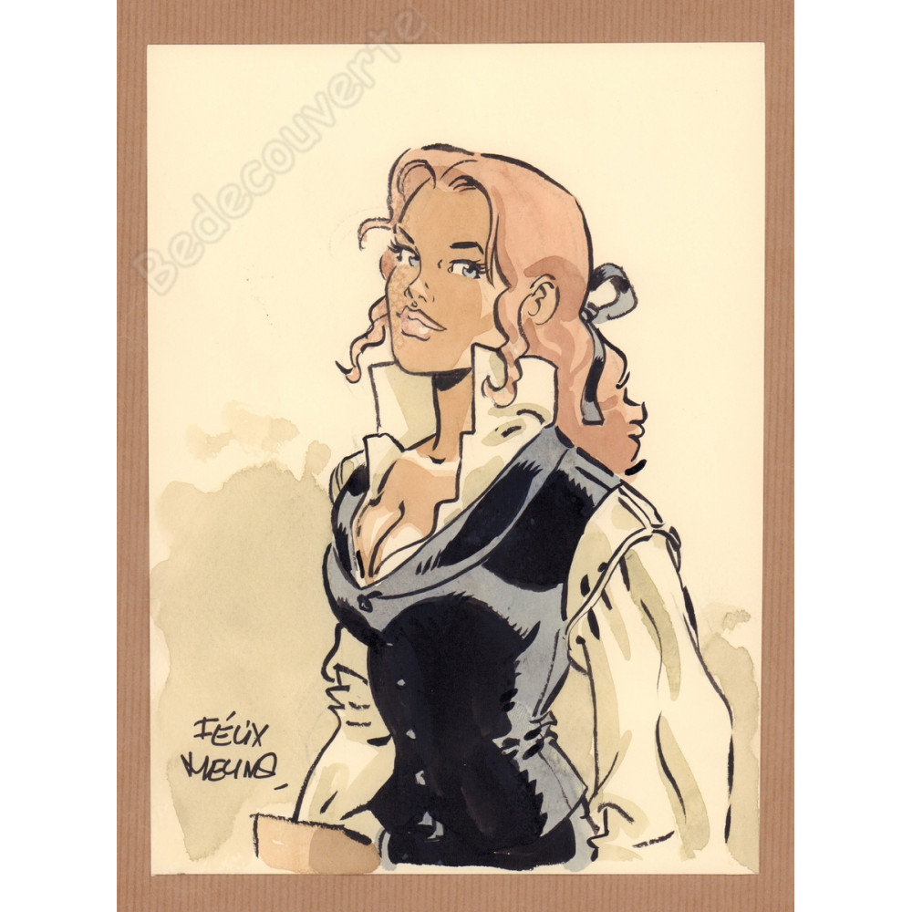 Meynet Félix - Dessin original Sauvage - E