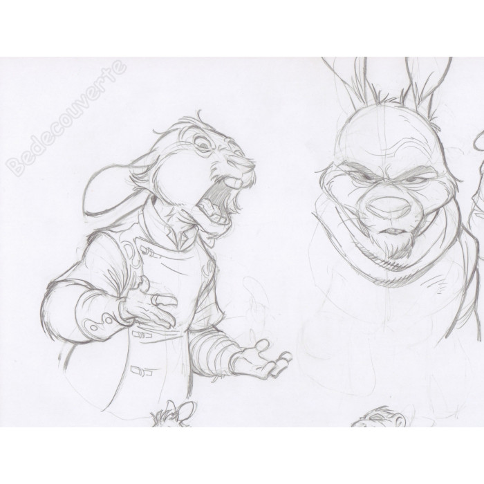 Martin Oscar - Dessin Original Fortunata