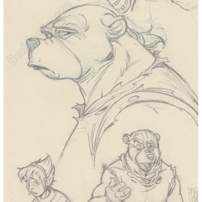 Martin Oscar - Dessin Original Solo Poderoso 3