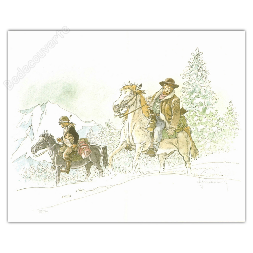 Hermann - Jeremiah Chevaux dans la neige