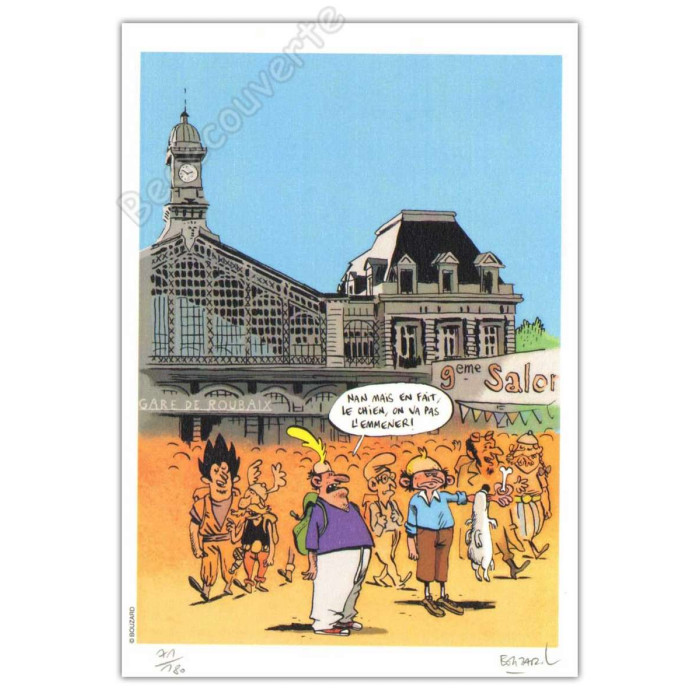 Bouzard - Hommage Bd Tintin...