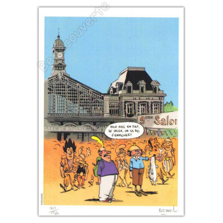 Bouzard - Hommage Bd Tintin Titeuf Astérix