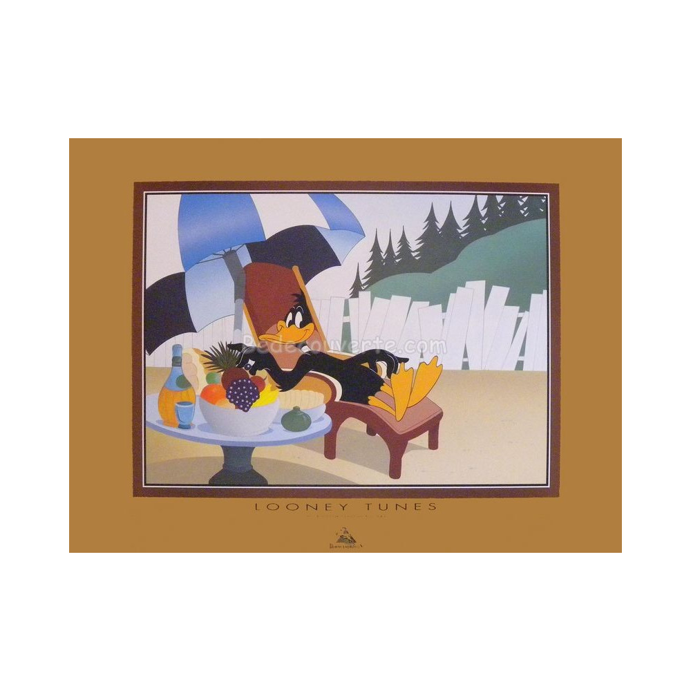 Affiche Warner Bros - Looney Tunes Daffy Duck BD