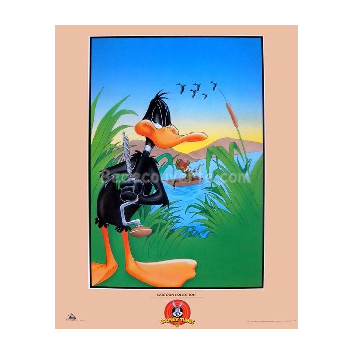 Affiche Warner Bros - Looney Tunes Daffy Duck Elmer Fudd BD