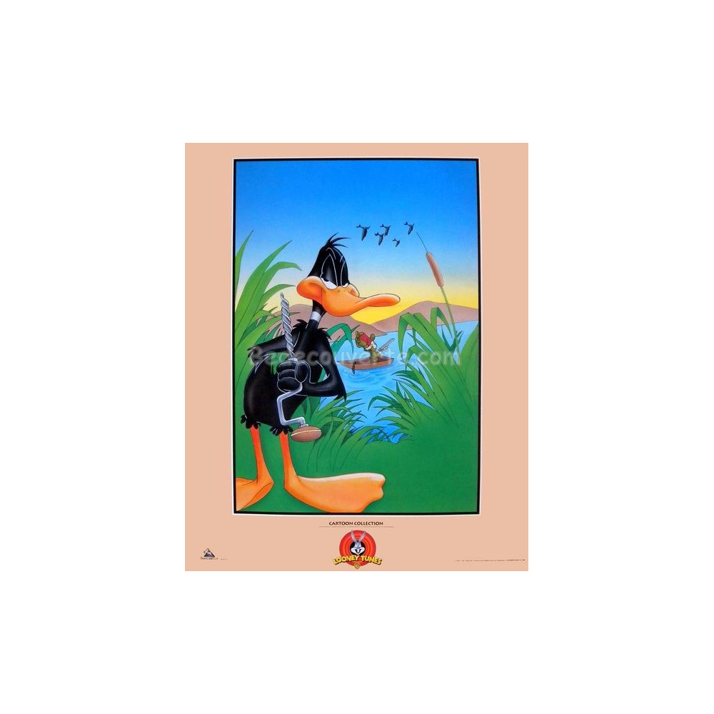 Affiche Warner Bros - Looney Tunes Daffy Duck Elmer Fudd BD