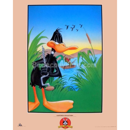 Affiche Warner Bros - Looney Tunes Daffy Duck Elmer Fudd BD