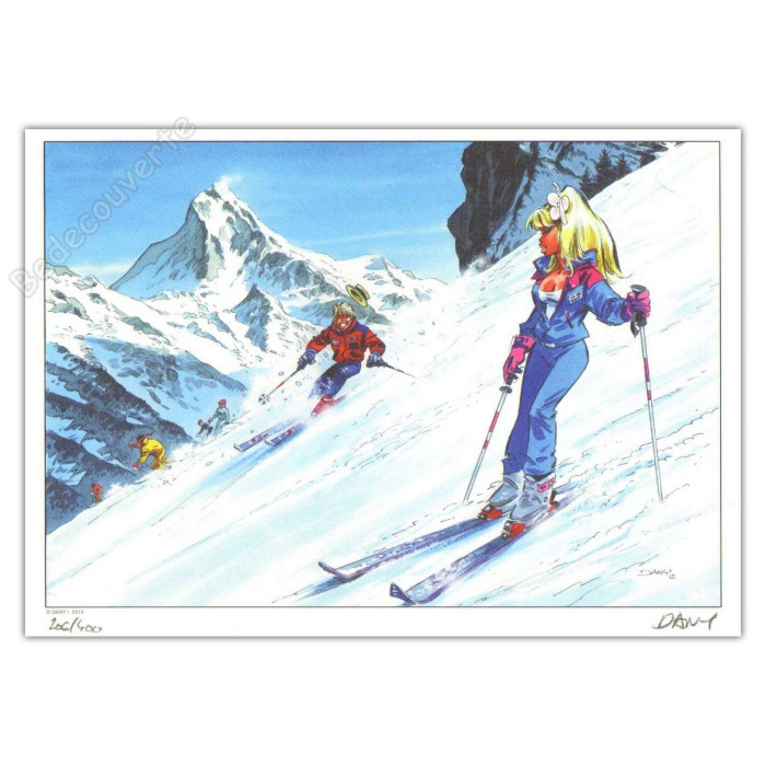 Dany - Colombe au ski