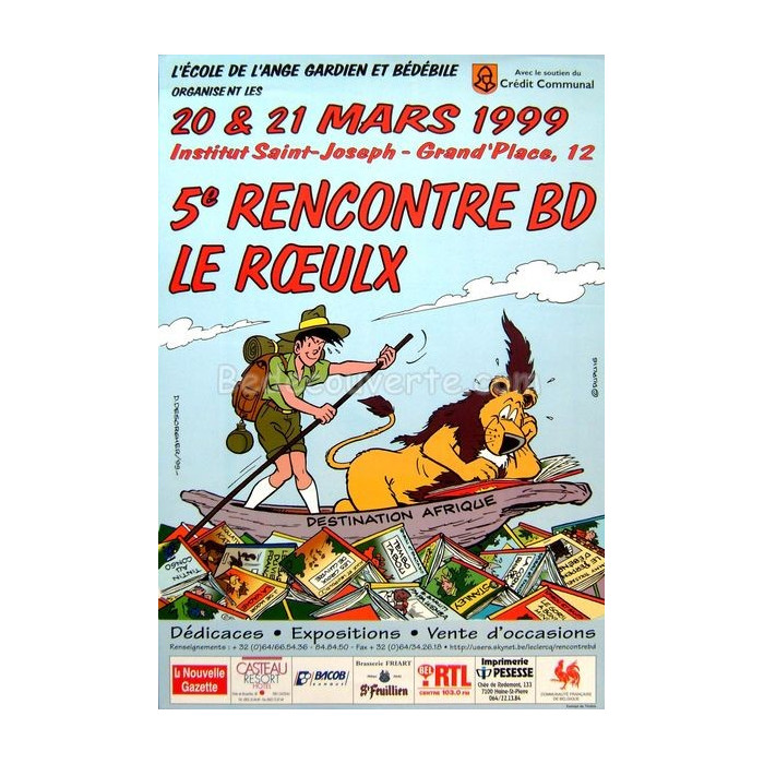 Affiche Desorgher - Rencontre BD BD