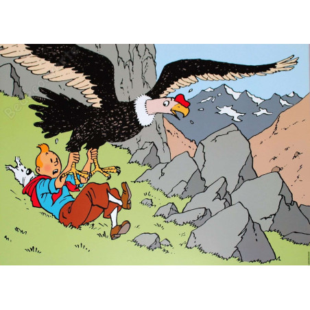 Hergé - Tintin et l'aigle