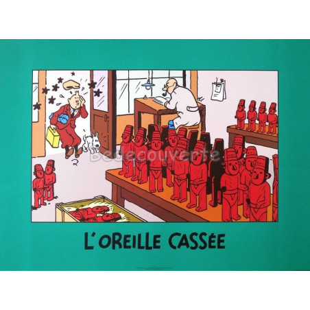 Hergé - Tintin L'Oreille cassée