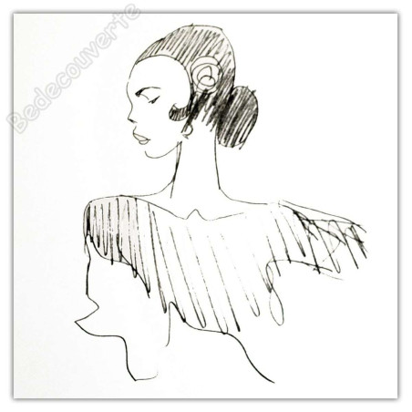 Pratt - Flamenco Portrait de femme